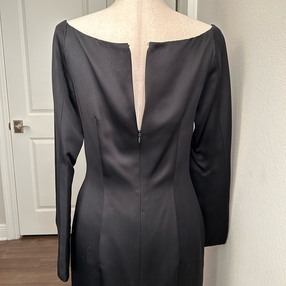 Shawn Ray Fons 100% silk black vintage evening dress - Picture 3 of 8